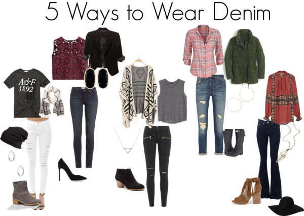 5 Ways to Wear Denim